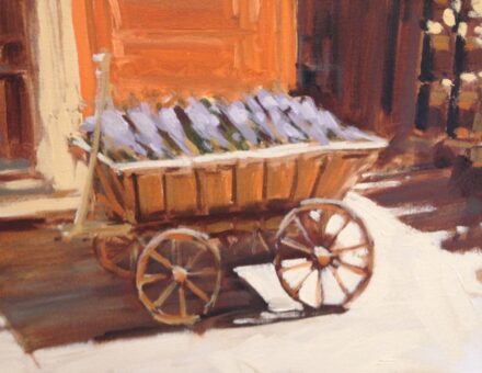 Lavender Cart